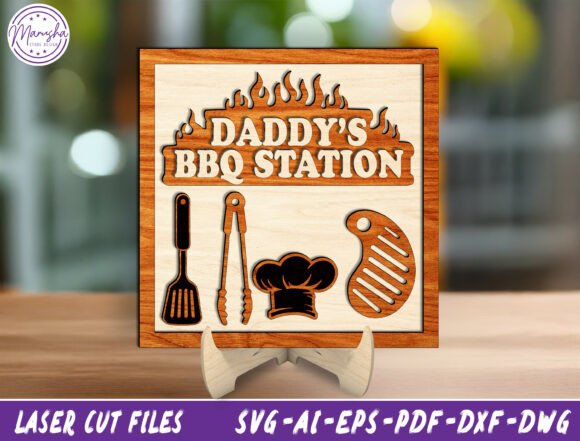 Daddy’s BBQ Laser Cut File Svg Review