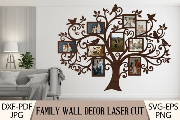 Family Wall Decor Laser Cut File Review for Branding
