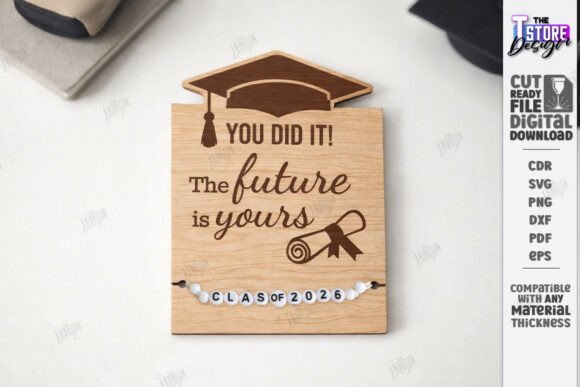 Graduation Bracelet Holder Laser Cut: Other Celebrations Design Review