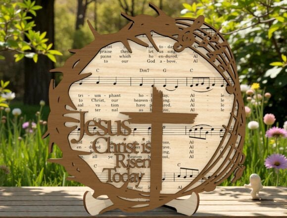 Layered Cross Crown of Thorns Laser Cut Review